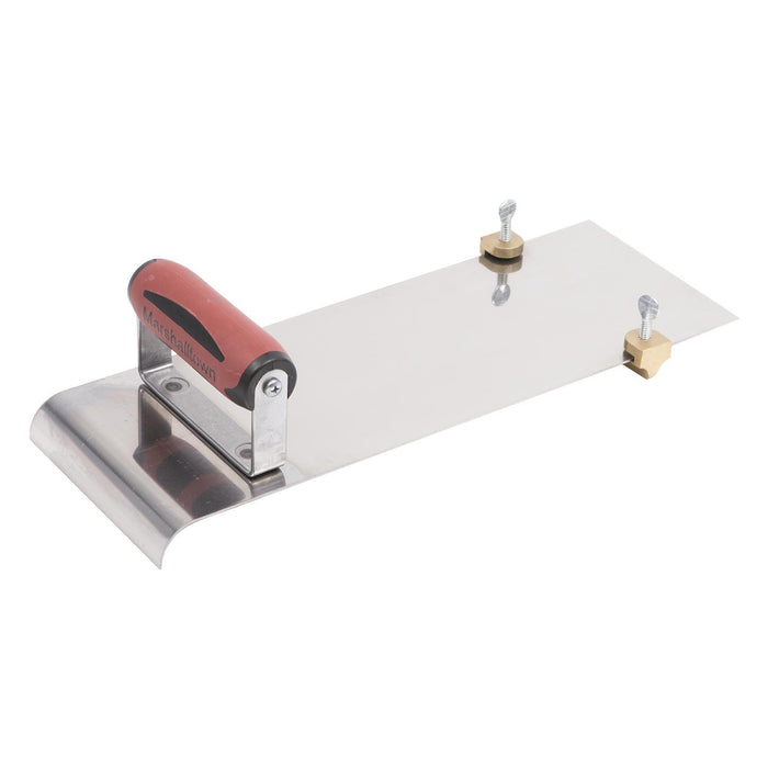 Marshalltown Ss Adjustable Width Edger/Groover - 356 X 127, 10mm Rad, 13mm Deep - 3488D - 13488