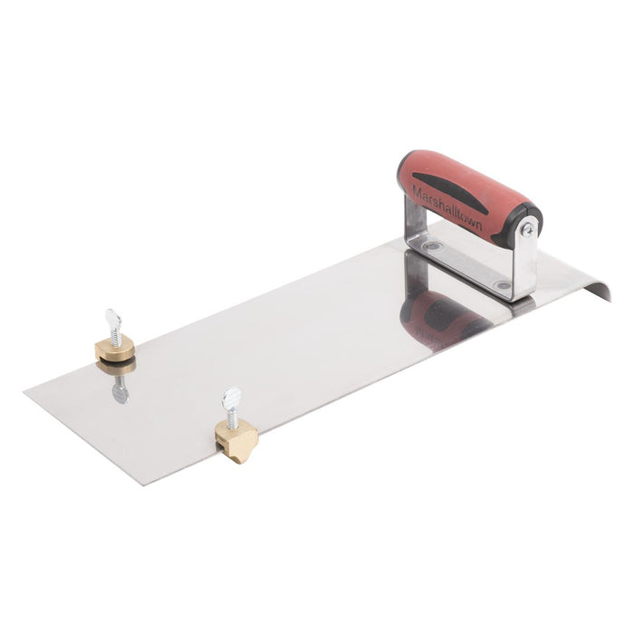 Marshalltown Ss Adjustable Width Edger/Groover - 356 X 127, 10mm Rad, 13mm Deep - 3488D - 13488