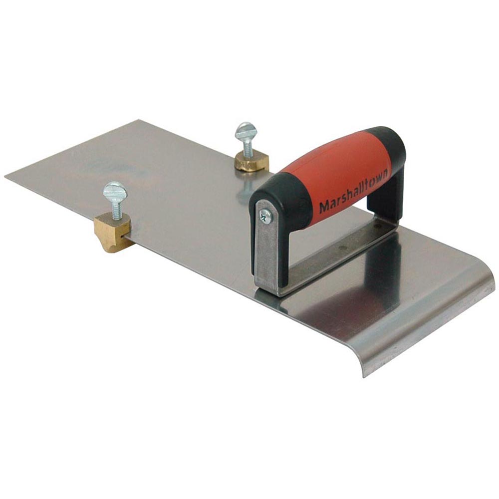 Marshalltown Ss Adjustable Width Edger/Groover - 356 X 127, 10mm Rad ...