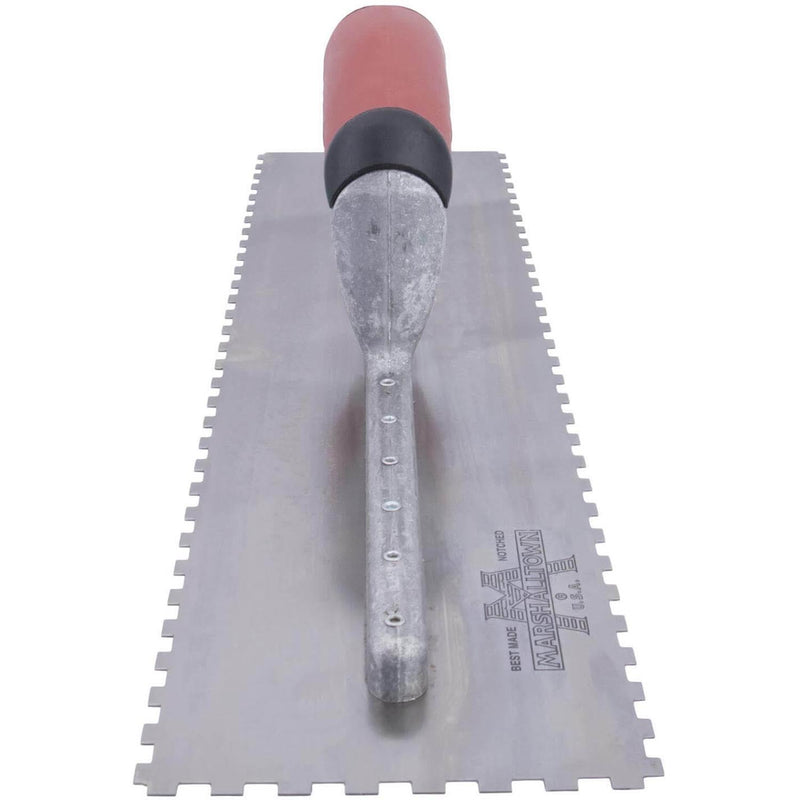 Marshalltown 3 Sided Notch Trowel 406 X 102mm  - DU650SD - 13666