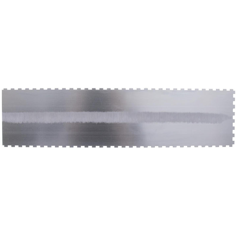 Marshalltown 3 Sided Notch Trowel 406 X 102mm  - DU650SD - 13666