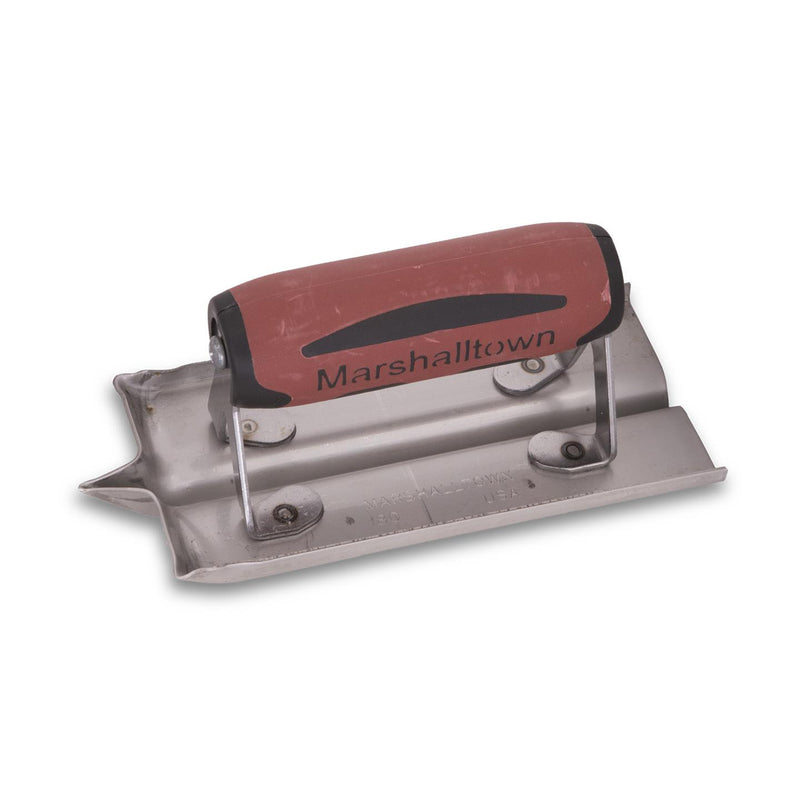 Marshalltown Stainless Steel Hand Groover with DuraSoft Handle - 180D - 14102