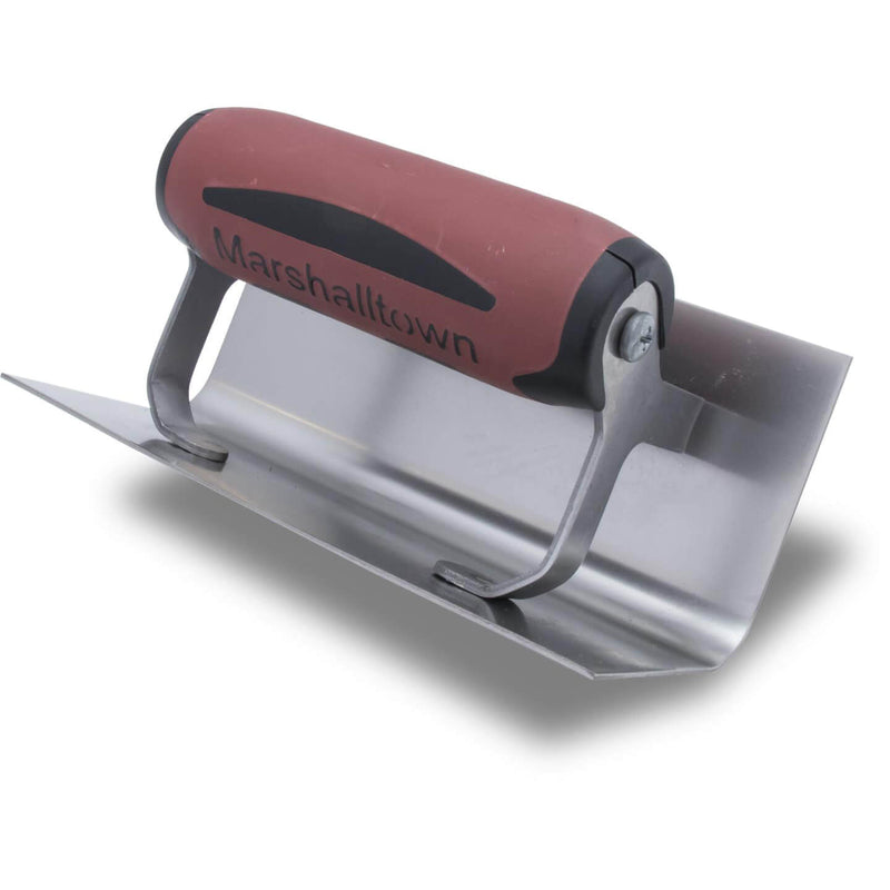 Marshalltown 6 X 2 1/2 IS Corner Trowel-1/2" Radius-DS HDL - 66SSD - 14124 - Betontools Australia