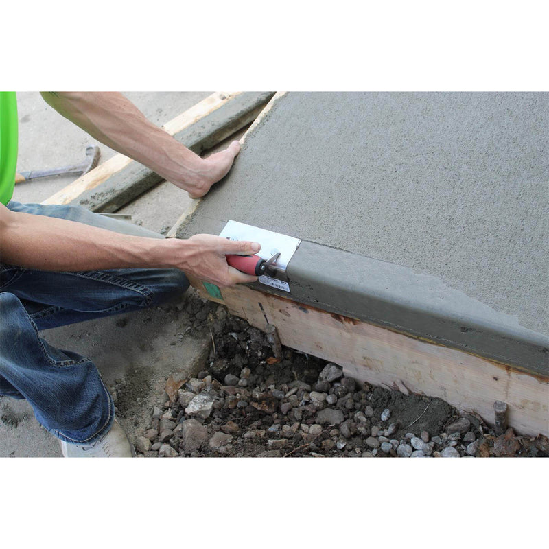 Marshalltown 6 X 2 1/2 OS Corner Trowel-1/2" Radius-DS HDL - 68SSD - 14128 - Betontools Australia