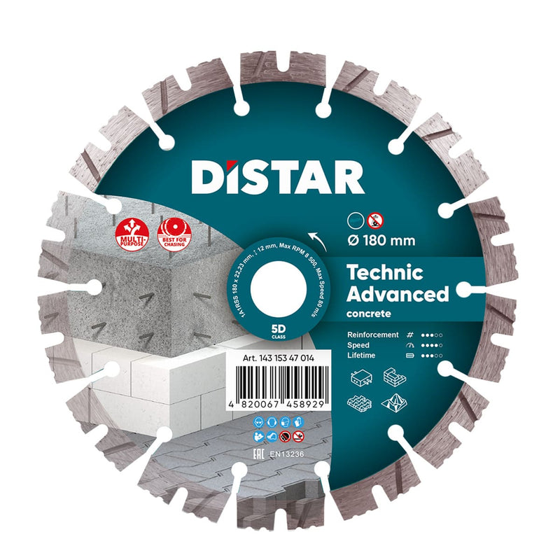 DisTar TECHNIC ADVANCED Diamond Blade 5D Extra Class 150mm