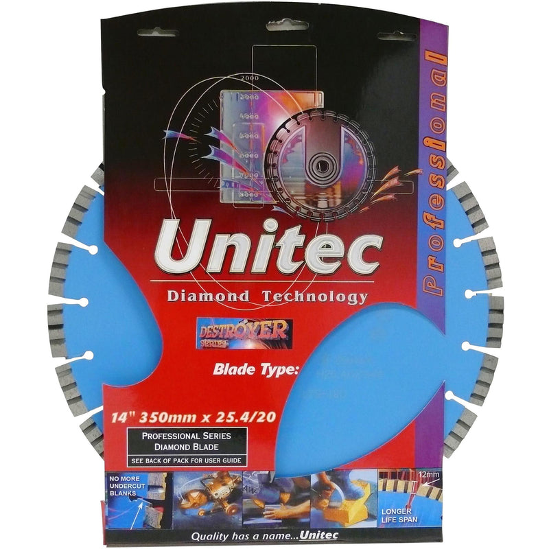 Unitec 450mm Destroyer Concrete 18LTS12C - Betontools Australia