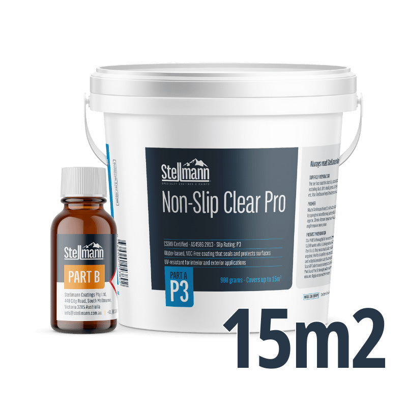Stellmann Non-Slip Clear PRO - P3 - 15m2 - 15m2 Kit P3