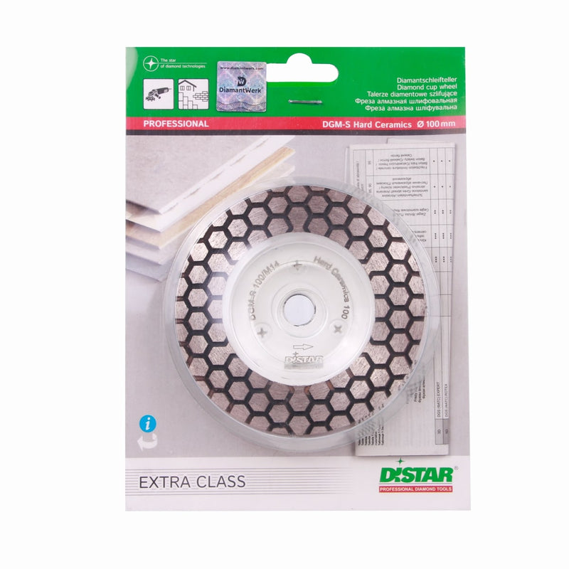 Distar DGM-S 100/M14 Hard Ceramics 100 17483522005 - Betontools Australia