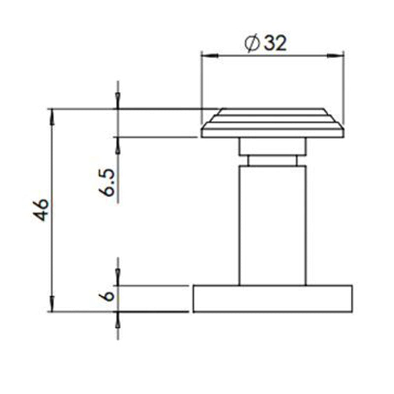 Dormakaba DV01SC Fire Rated Door Viewer
