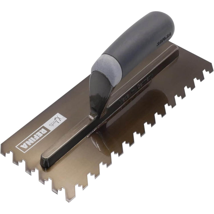 Refina 280X115MM NOTCHTILE Right Hand Soft Grip Trowel 2022810R