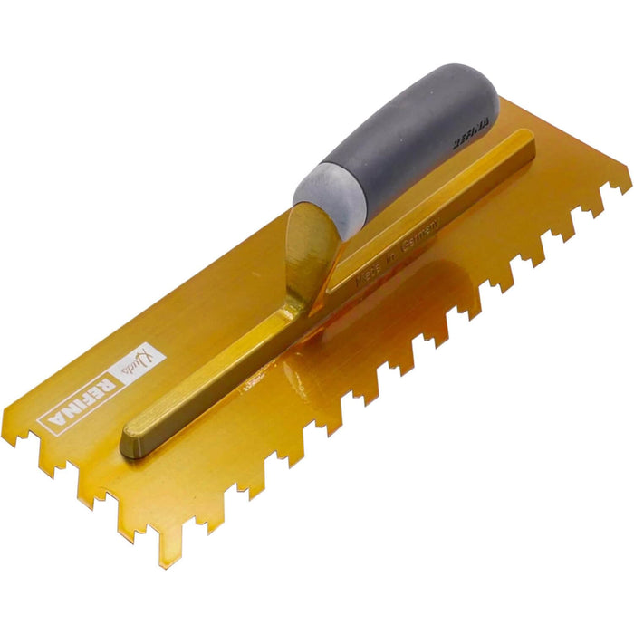 Refina 360X120MM NOTCHTILE XL Left Hand Soft Grip Trowel 2023612L