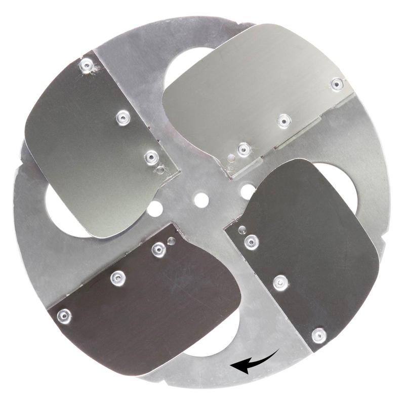 Rokamat Flattening Plates with Trowel Blades 200mm