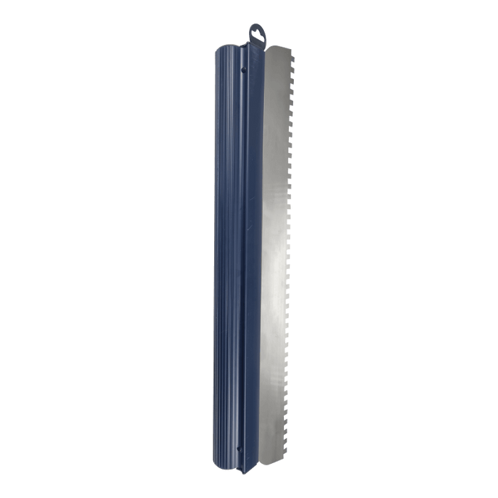 Refina Notched Spatula-rule 650mm C4 Square Notch 8x8x8mm Stainless Steel Roll Grip 228286