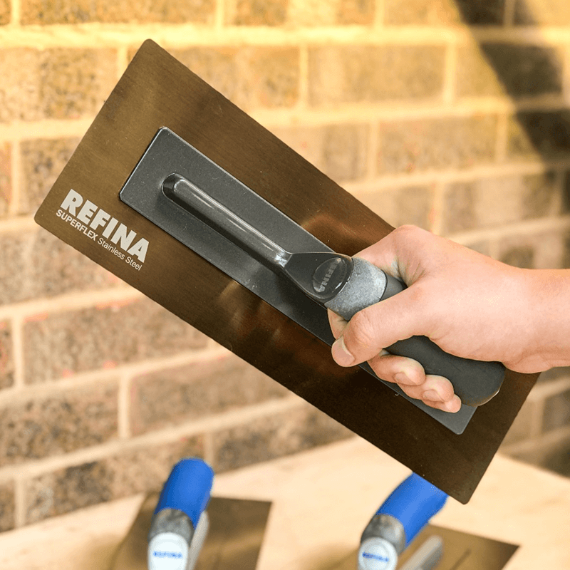 Refina SUPERFLEX-3 300X125 mm Stainless Steel Soft Grip Trowel 228292
