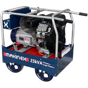 Makinex 23 kVA 415V Single/Three-phase Power Generator GEN-23P - Betontools Australia