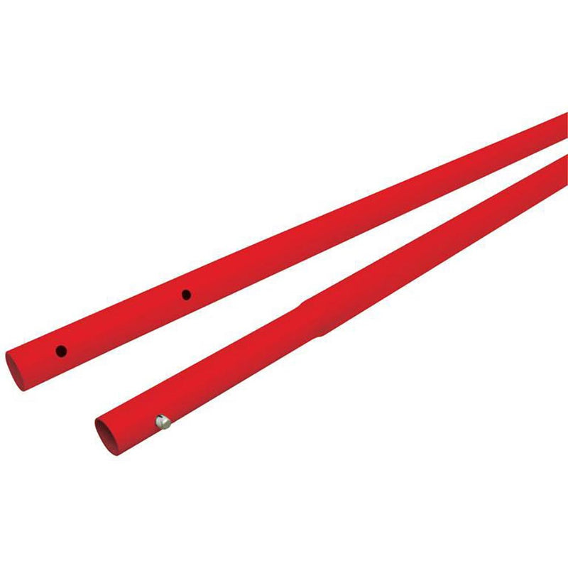 Marshalltown Push Button Round Section Handles 3048mm x 44mm RED700863 - 25611