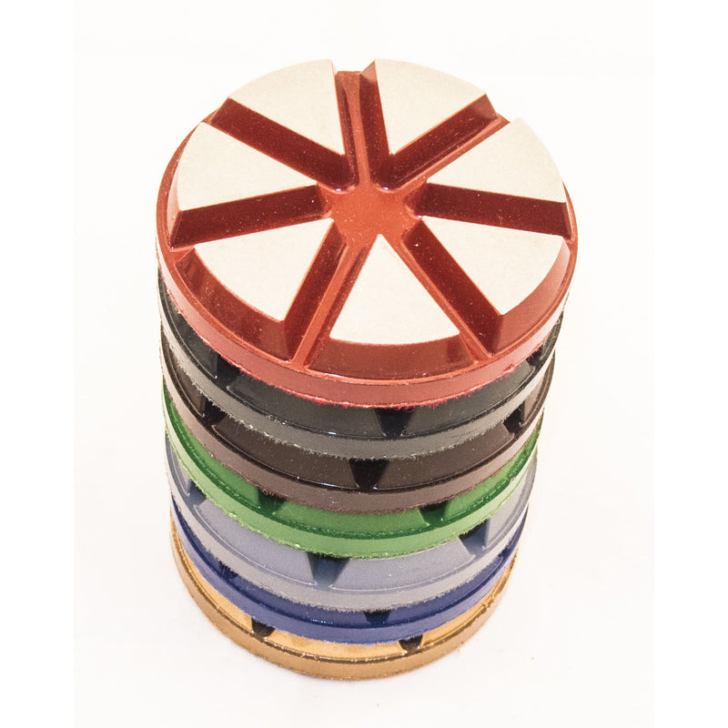 Ceramic Floor Pads 80mm 30# Grit THOR-2714 - Betontools Australia