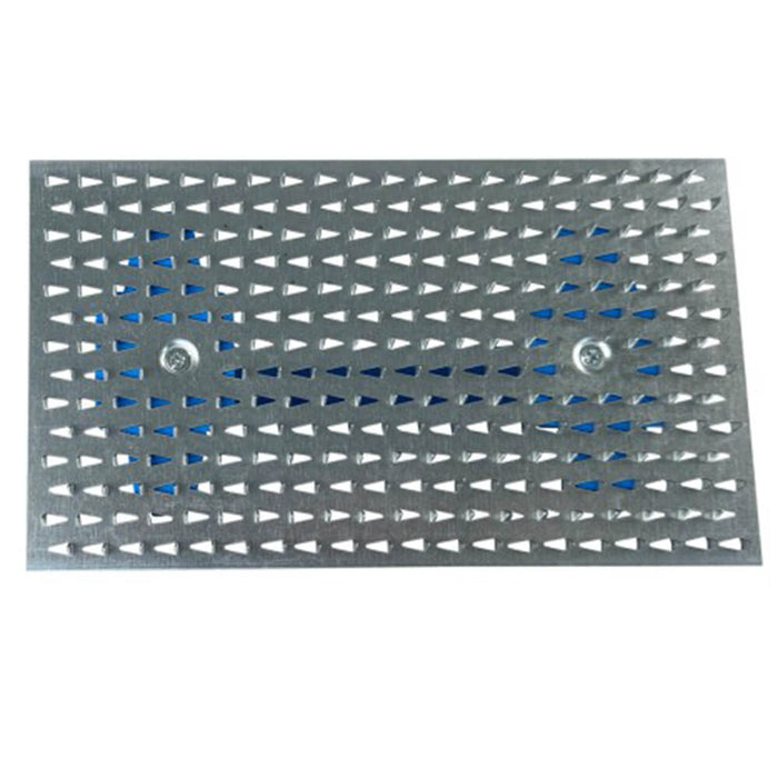 Refina 249x145mm 8mm Twist Tooth Oval Grip Toothed Render Scratch Float Scraper - 281314