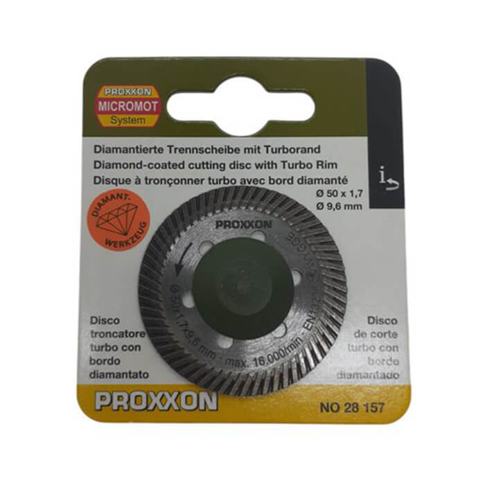 Proxxon Diamond Coat. Cutting Disc With Turbo Ring - 28157