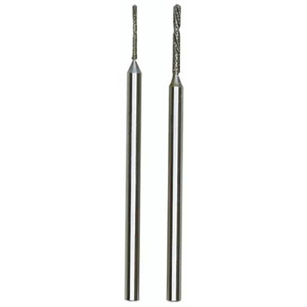 PROXXON Diamond Twist Drill Bits PKT of 2 - 28255