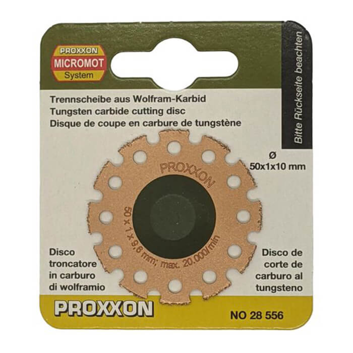 Proxxon 50mm Tungsten Carbide Cutting Disc - 28556