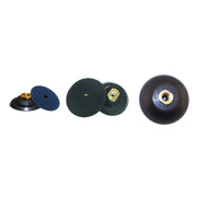 Rubber Back Holders For Polishing M14 Black Pads 100mm THOR-2919 - Betontools Australia