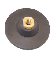 Thin Flexible Rubber Backer M14 Black Pad 100mm THOR-2922 - Betontools Australia
