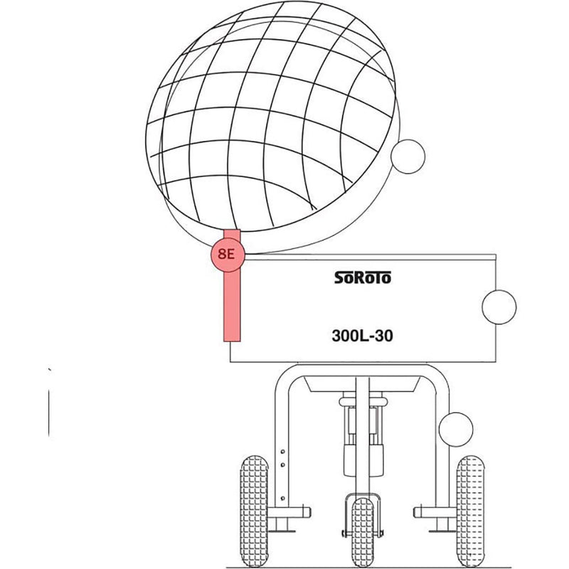SoRoTo Safety switch - by the grid lid 300.008E