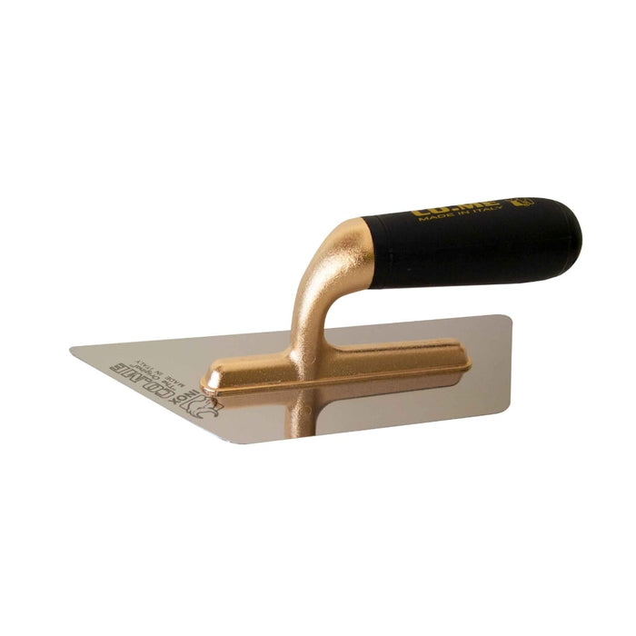 CO.ME Mirror Polished Isosceles Trapezoidal Gold Trowel 240x120x100x0.6mm 310LR-O