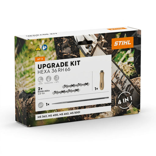 STIHL 3132 007 4701 45cm / 18" Hexa Kit 3/8 .063 Rapid Hexa Full Chisel UPGRADE KIT 3132 007 4701