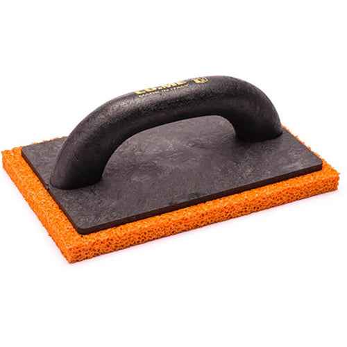 CO.ME 210 x 130 x 14mm Orange Coarse-Sponge Trowel ABS - 313ORM210