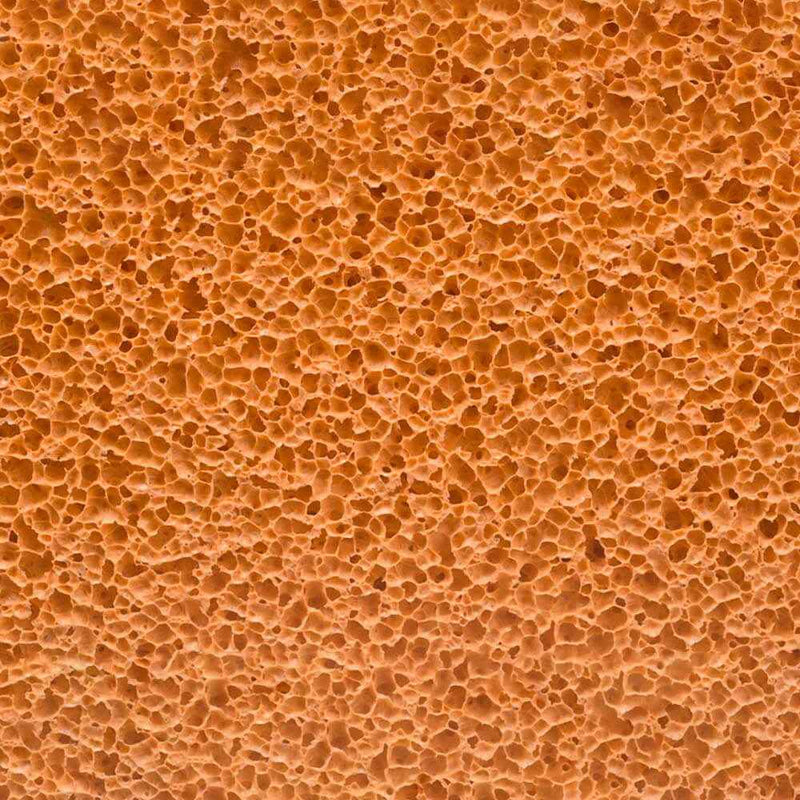CO.ME 210 x 130 x 14mm Orange Coarse-Sponge Trowel ABS - 313ORM210