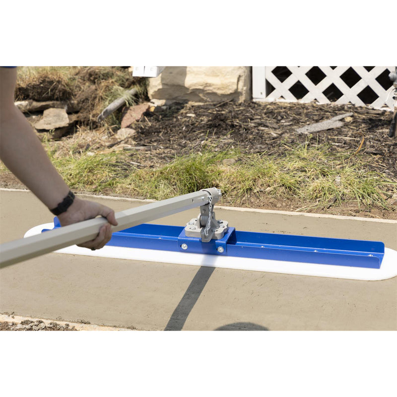 Marshalltown White Lightning Bull Float Blade Round End 1219 x 203mm - WTLB48 -32621