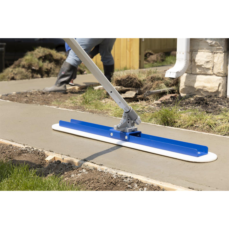Marshalltown White Lightning Bull Float Blade Round End 1219 x 203mm - WTLB48 -32621