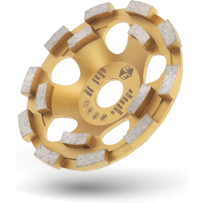 Eibenstock Diamond Grinding Wheel Ø 125mm - Premium- for Concrete (Gold)