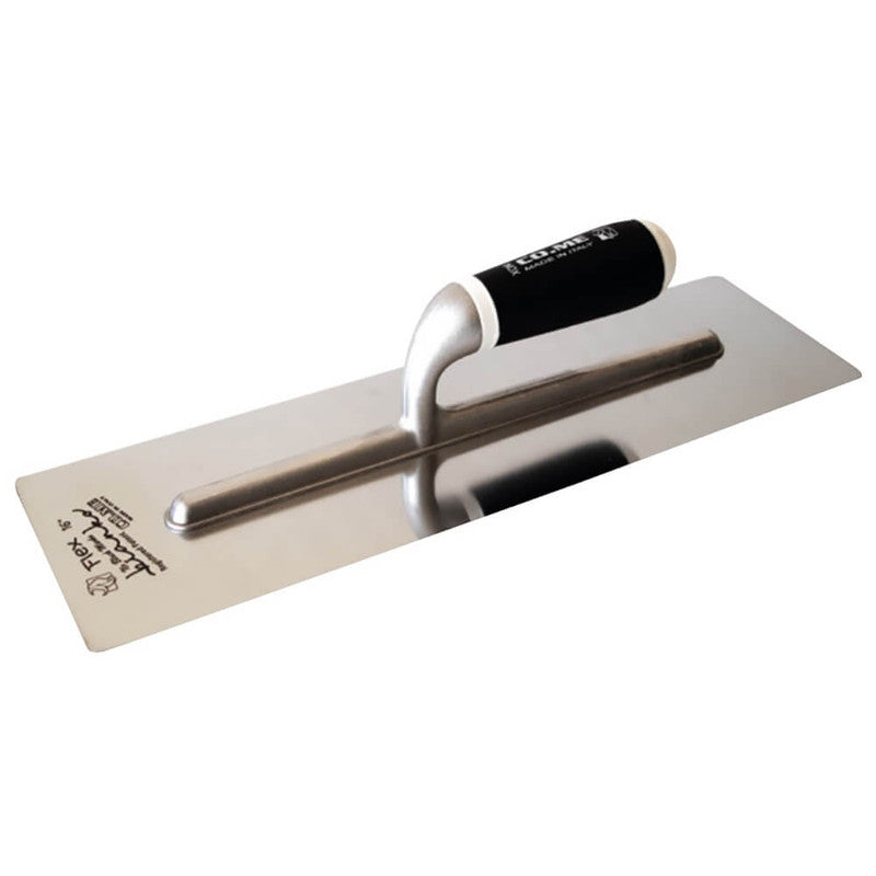 CO.ME Bianko Mirror-Polished Trapezoidal Finish Trowel