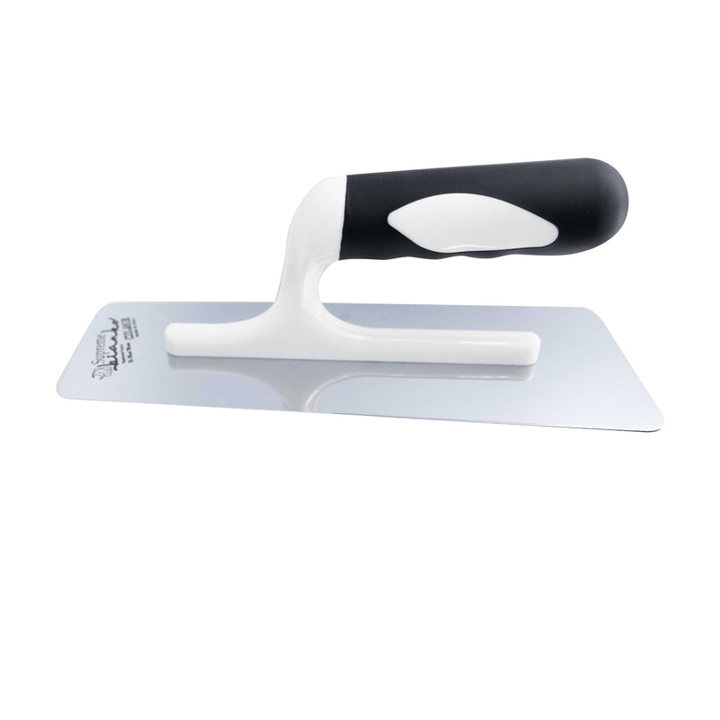 CO.ME Stainless Steel Supreme Bianko Lightweight White Venetian Plaster Trowel - 385BI100