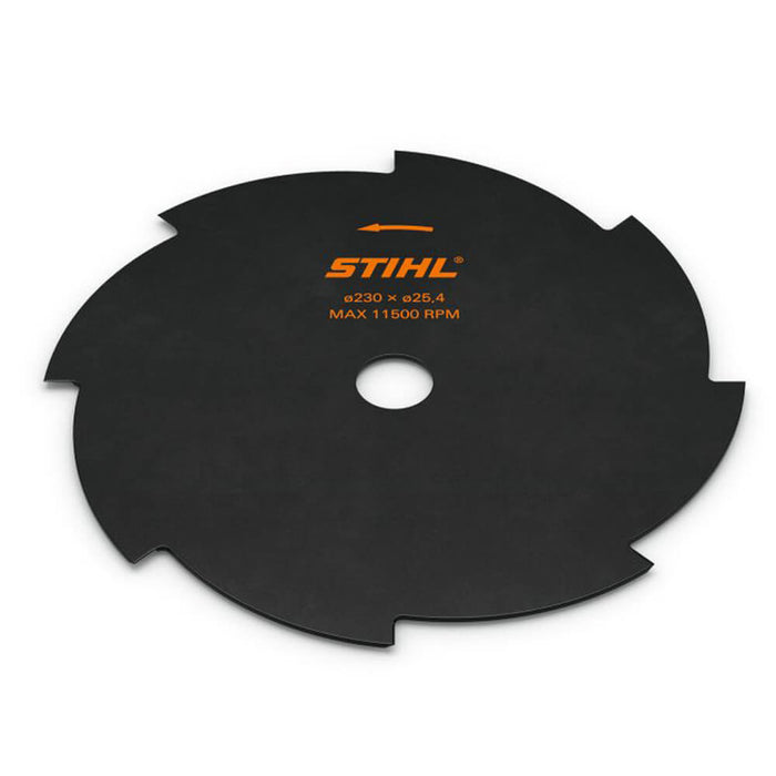 STIHL 4001 713 3803 230-8 / 25.4MM Grass Cutting Blade - 8 Teeth