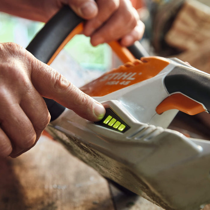 STIHL Hedge Trimmer HSA 45 - 50cm SET Cutting Bar - Integrated Battery 4511 011 3524