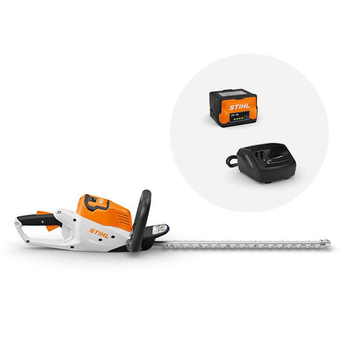 STIHL HSA 50 50cm/20" KIT Supplied with AL 101 Charger & AK 10 Battery Hedge Trimmer AK System 4521 011 3574