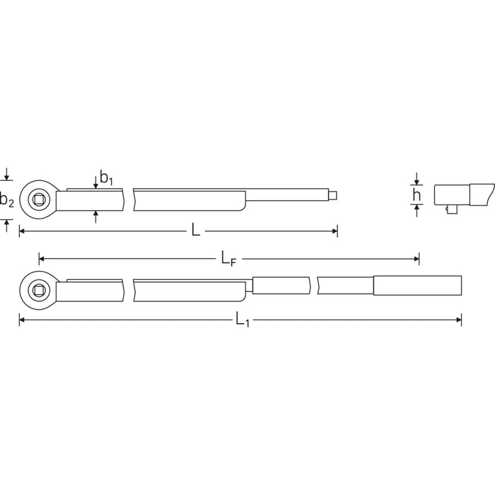 STAHLWILLE Torque Wrenches Standard Manoskop - 50200081