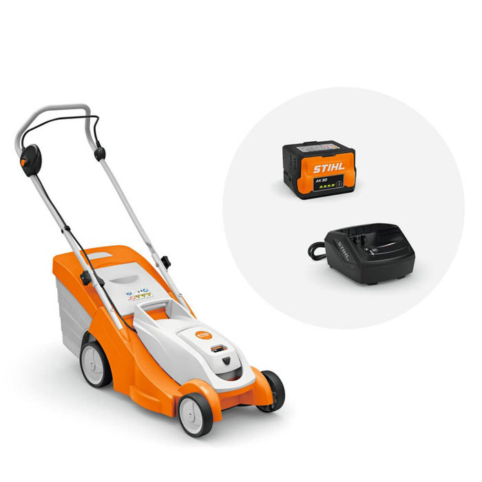 STIHL RMA 239 37CM Kit supplied with AL 101 and AK 30 Battery lawn Mowers 6320 011 1465