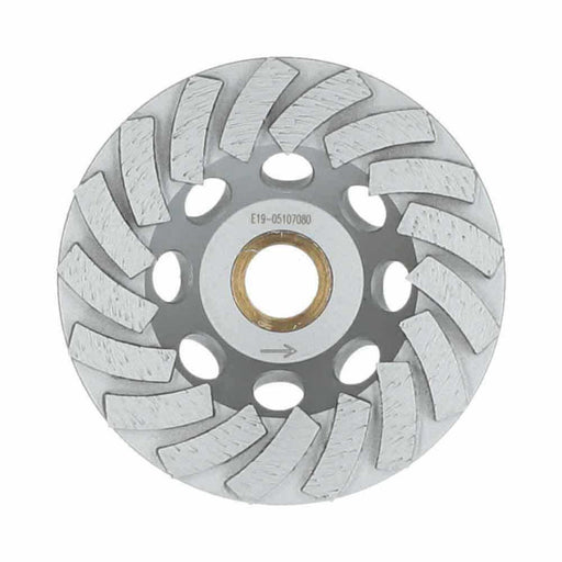 Norton Clipper 100 X 22.2/16mm 18-Segment Swirl Spiral Diamond Grinding Cup - Betontool
