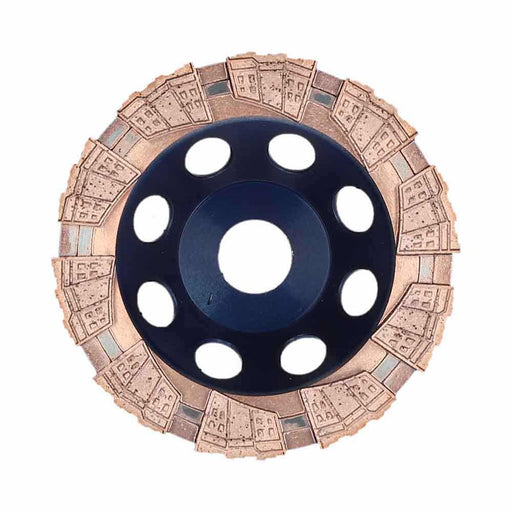Norton Clipper 125 x 22.23mm Spiral Diamond Grinding Cup - Betontool
