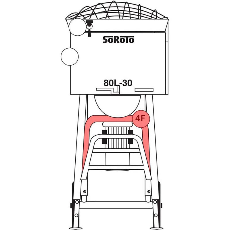SoRoTo Frame, front part (U-shape) 80.004F