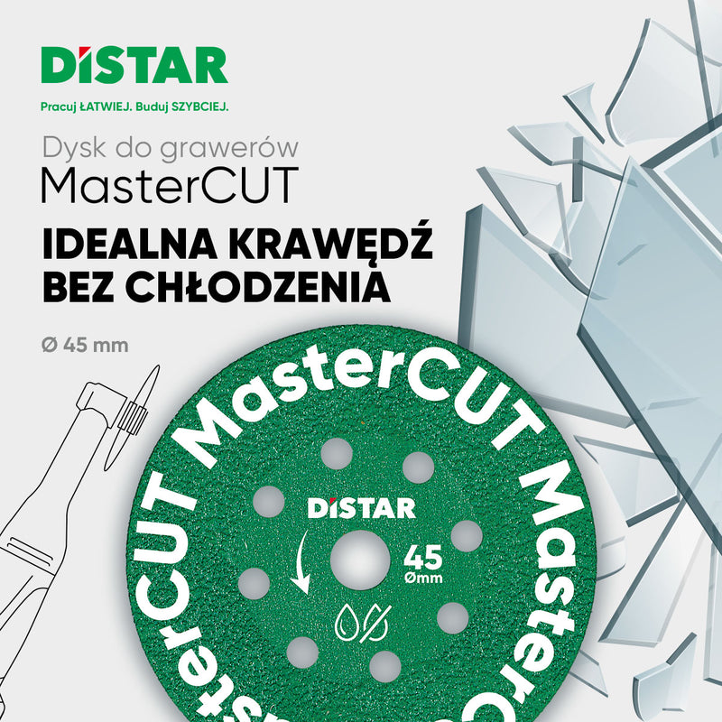 Diamond Cutting Blade Distar 45x0,8x4x5,8 MasterCUT - 87015424055