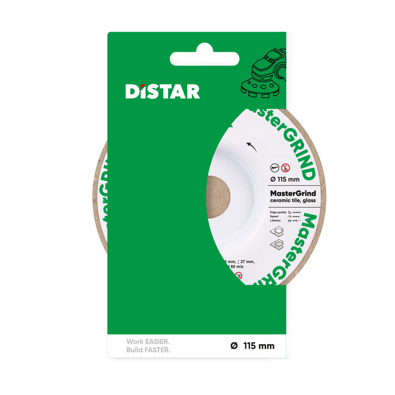 Distar Diamond Cut & Grind Blade 1A1R V 115mm MasterGRIND - 87015424065