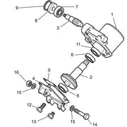 Belle Mini Worm Shaft 900/24701