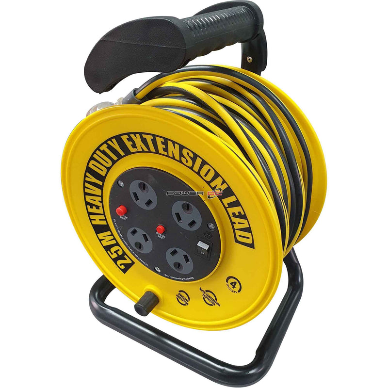Ultracharge Extn Reel 25m Handyman - UR240/25R - Betontools Australia
