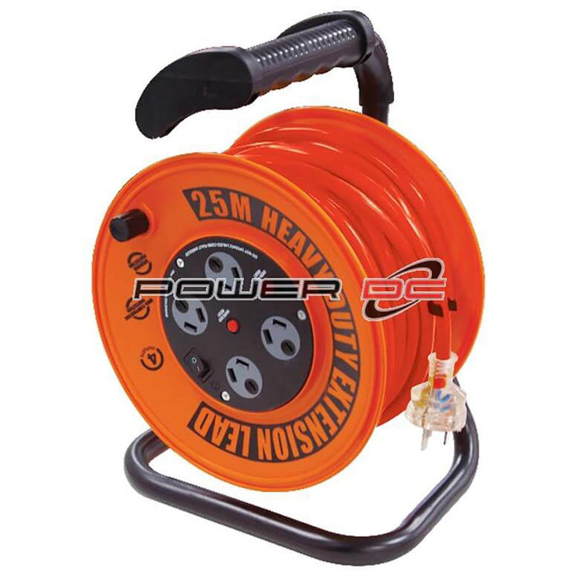 Ultracharge Extn Reel 25m Tradesman 10a Plug - UR240/25RT - Betontools Australia
